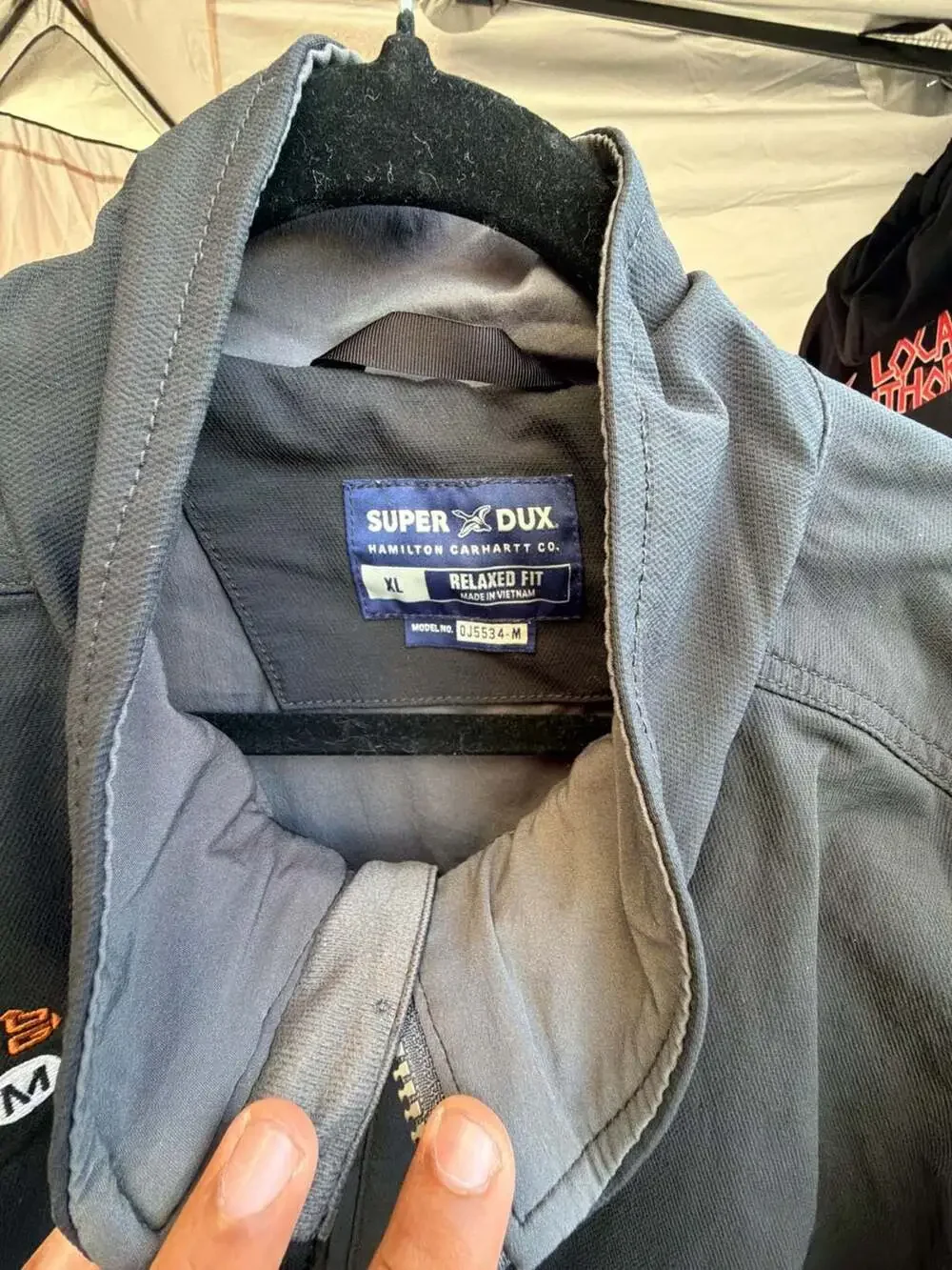 Carhartt Super Dux Relaxed Fit Soft Shell Jacket OJ5534-M Size XL Black